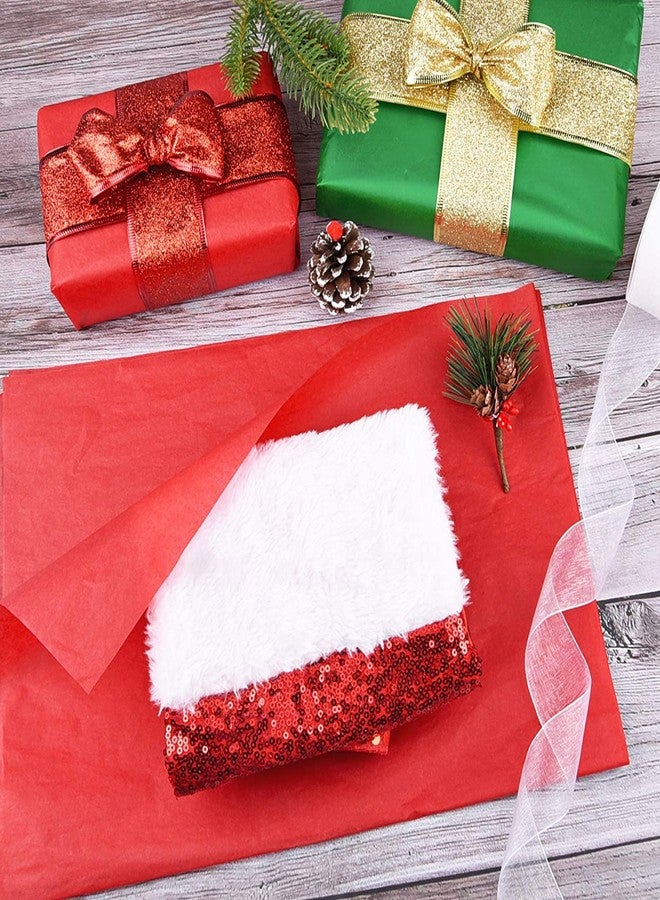 MONMEE 130 Sheets Christmas Tissue Paper- 20" x 20" Christmas Wrapping Paper Holiday Tissue Bulk Perfect for Gift Boxes, Xmas Gift Wrapping Bags, and Wine Bottles(10 Designs) - Image 3