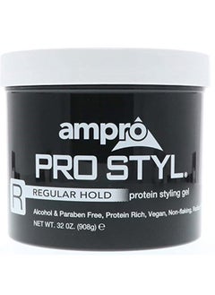Ampro Pro Styl Regular Hold Protein Styling Gel 32 oz (Pack of 2)