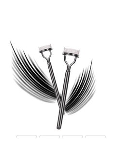 Vodisa Metal Eyelash Comb Curler 2 Pcs Mascara Separator Set Lash Extensions Applicator Professional Beauty Makeup Tool For Eyelashes  - Image 2