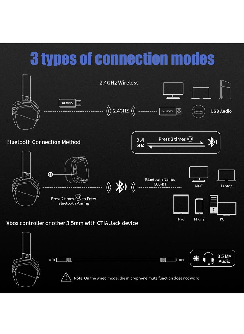 نوبو - سماعة الألعاب G06 لجهاز PS4 PS5 جهاز كمبيوتر - Image 1