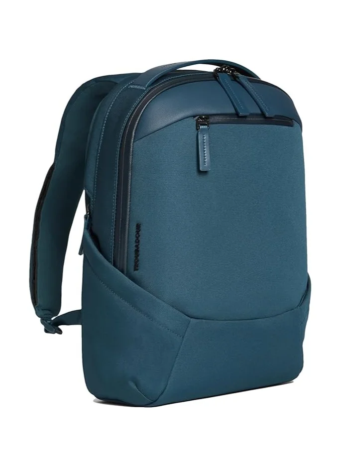 تروبادور حقيبة ظهر Troubadour Apex Backpack 3.0 الفاخرة متعددة الاستخدامات مصنوعة من مادة خفيفة الوزن ومقاومة للماء، مثالية للسفر والعمل وصالة الألعاب الرياضية والرياضة، باللون الأزرق الجوي