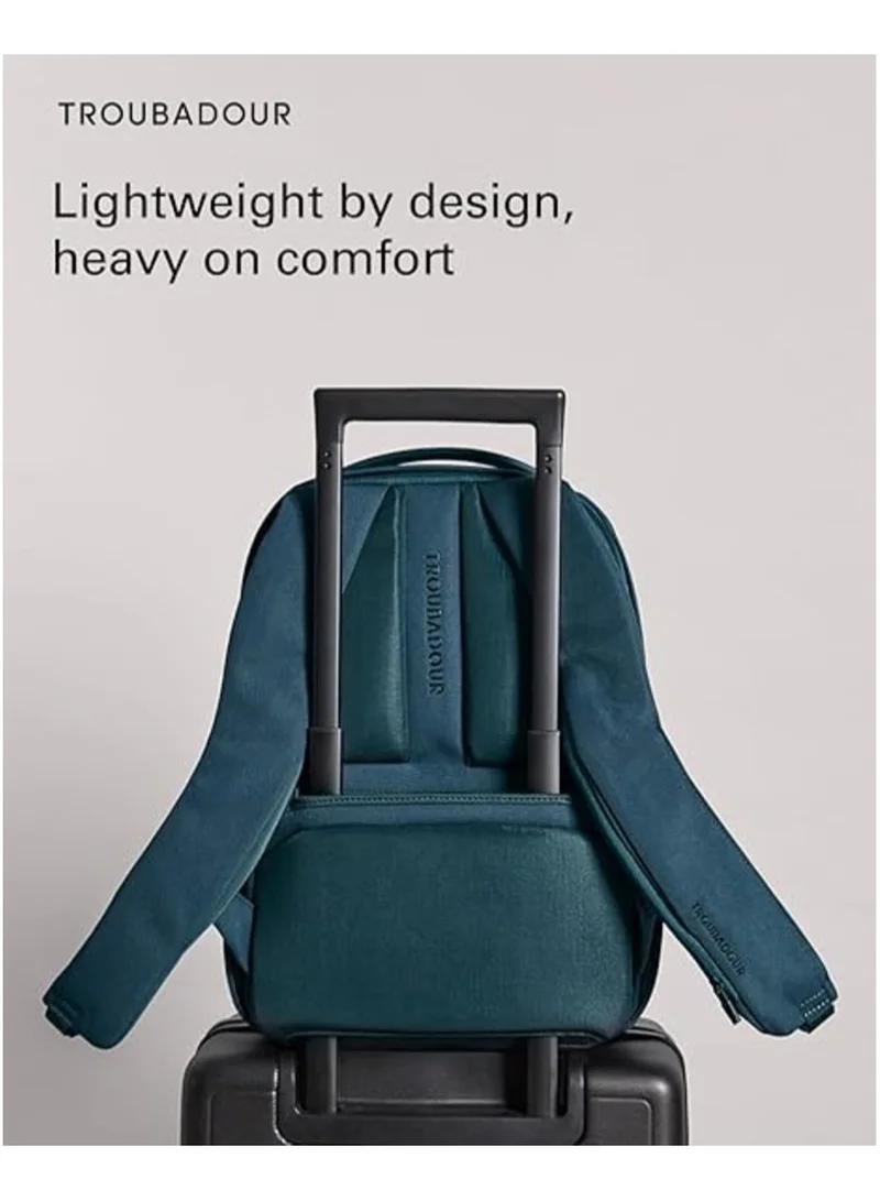 Troubadour Apex Backpack 3.0 Premium Versatile Backpack Made of Lightweight, Waterproof Great for Travel, Work, the Gym, Sports, Airforce Blue