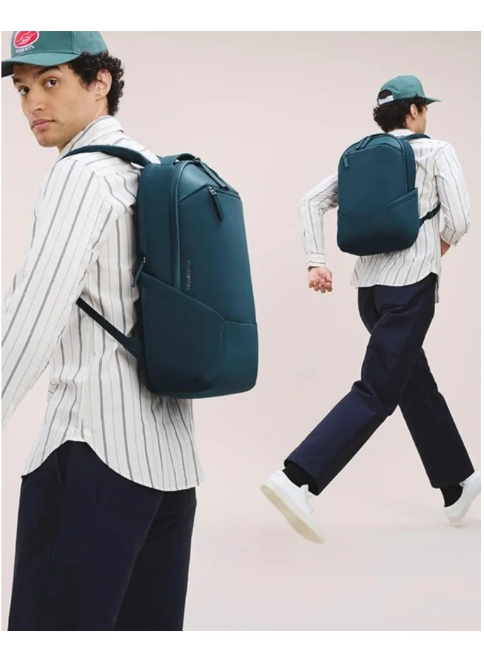 تروبادور حقيبة ظهر Troubadour Apex Backpack 3.0 الفاخرة متعددة الاستخدامات مصنوعة من مادة خفيفة الوزن ومقاومة للماء، مثالية للسفر والعمل وصالة الألعاب الرياضية والرياضة، باللون الأزرق الجوي