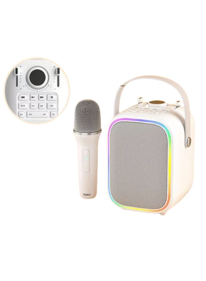 EBMINI Microphone Bluetooth Speaker With Microphone Singing Speaker All-In-One Machine