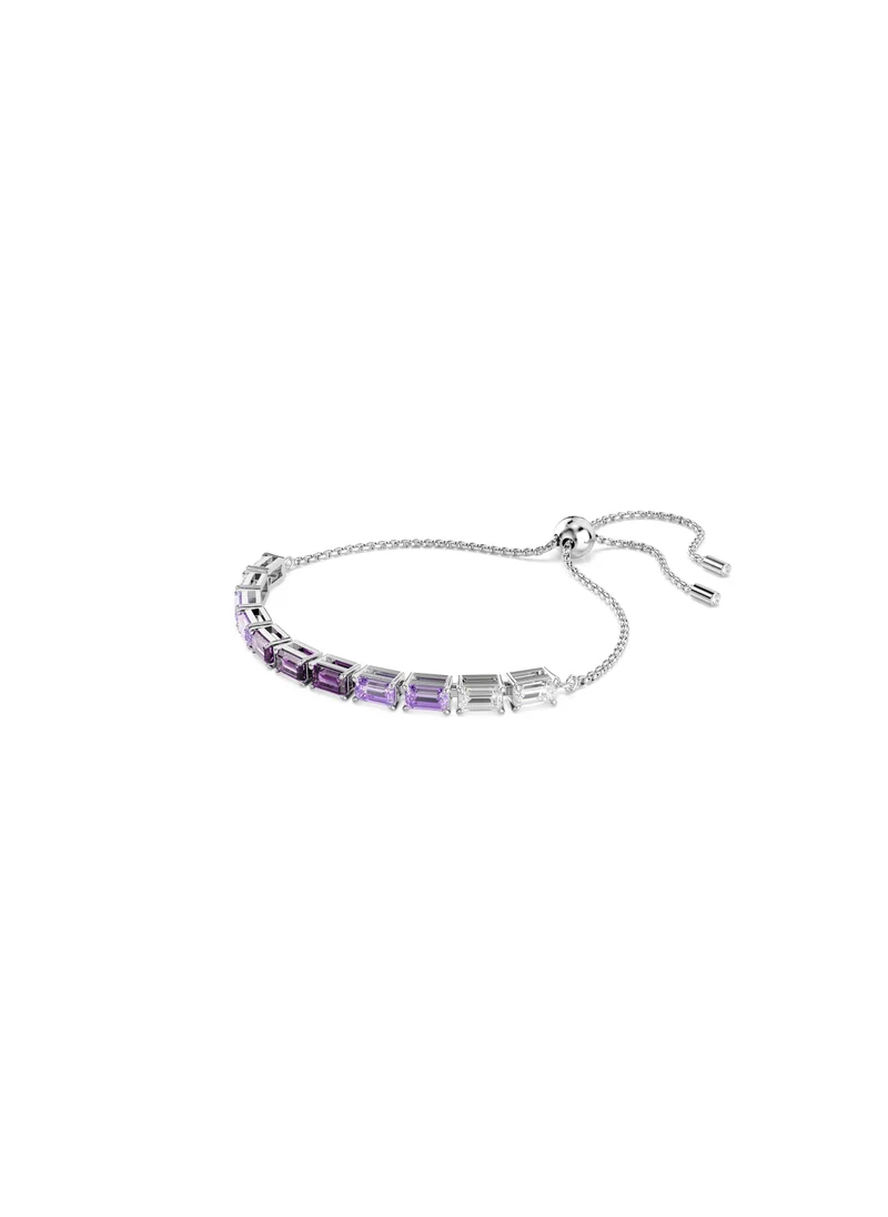 SWAROVSKI Matrix:Bracelet Baguette Pur/Rhs