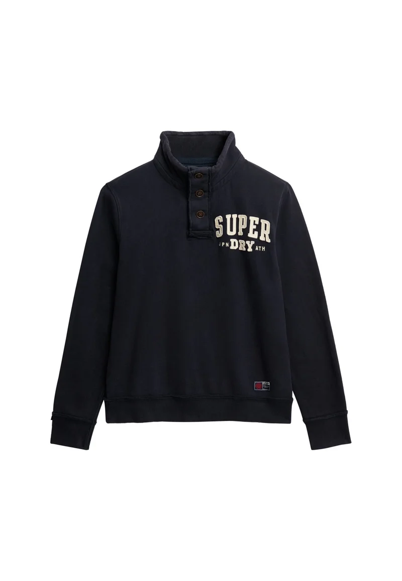 Superdry  Vintage Athletic Henley Sweatshirt for Men | Best Price UAE