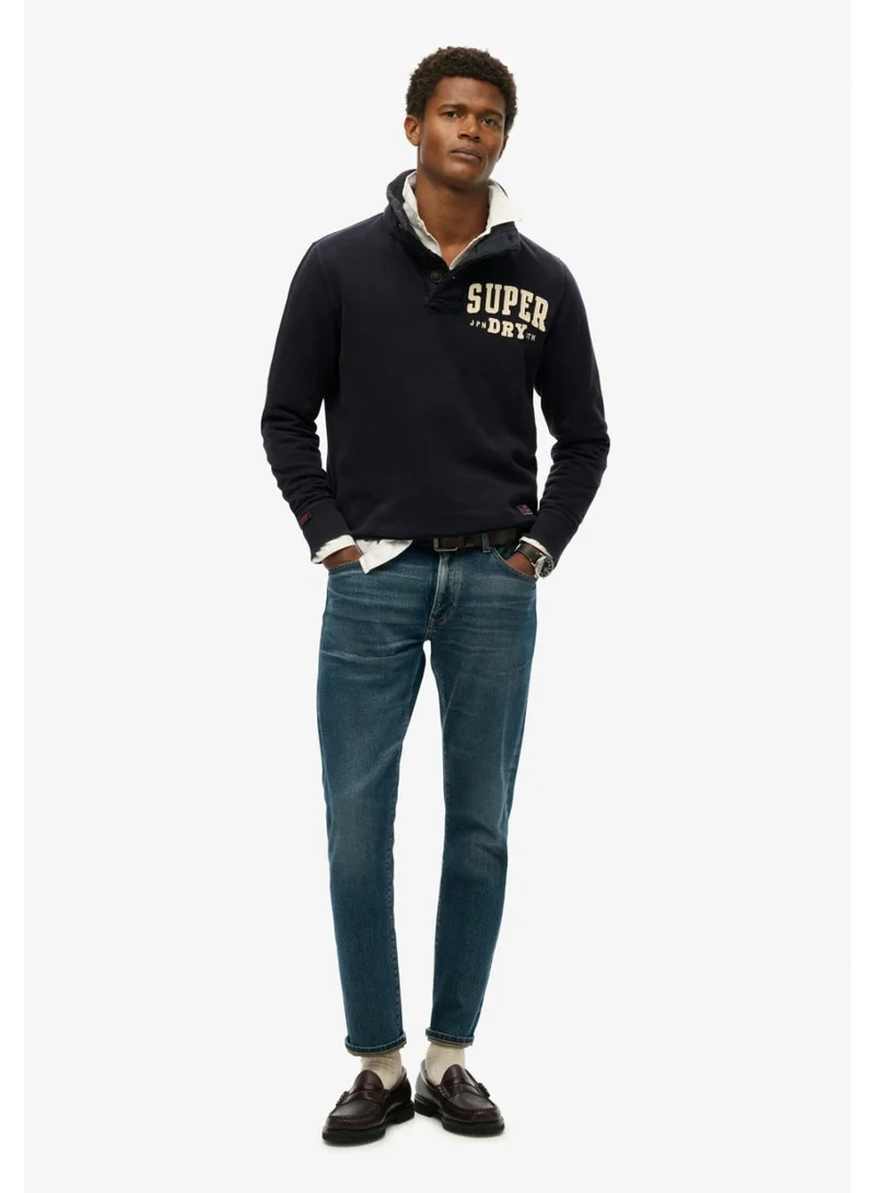 Superdry  Vintage Athletic Henley Sweatshirt for Men | Best Price UAE