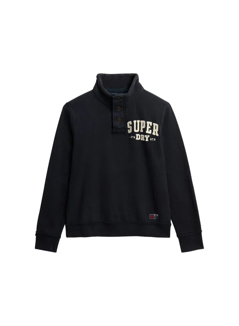 Superdry  Vintage Athletic Henley Sweatshirt for Men | Best Price UAE
