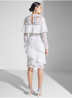 True Decadence Ruffle Lace Dress  - Image 2