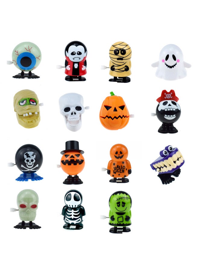 Loquat Spring-Loaded  Toy Wind-Up Doll Festival Supplies Popular Holiday Items Collectible Figurines Children's Playthings-Color:15 M Series  Suit (not Set, Clear) - Image 1