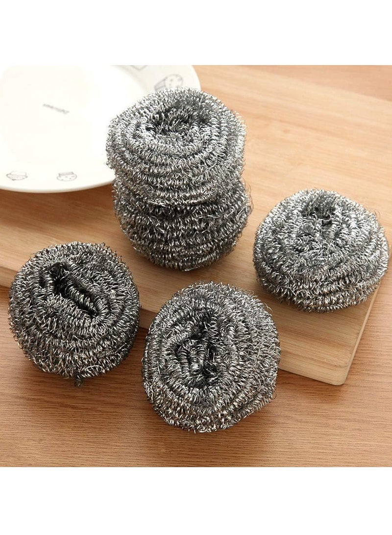 Stainless Steel Kitchen Wire 5 Pack Heavy Duty Ball Wire Multi-Use - Image 1