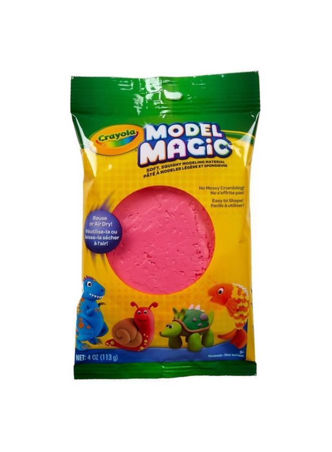 Crayola Lightweight and Flexible Model Magic Clay Raspberry 113g CRA5744860002