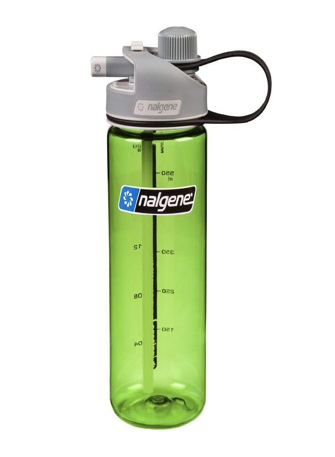 Nalgene Tritan 20oz MultiDrink BPA-Free Water Bottle, Green - Image 1
