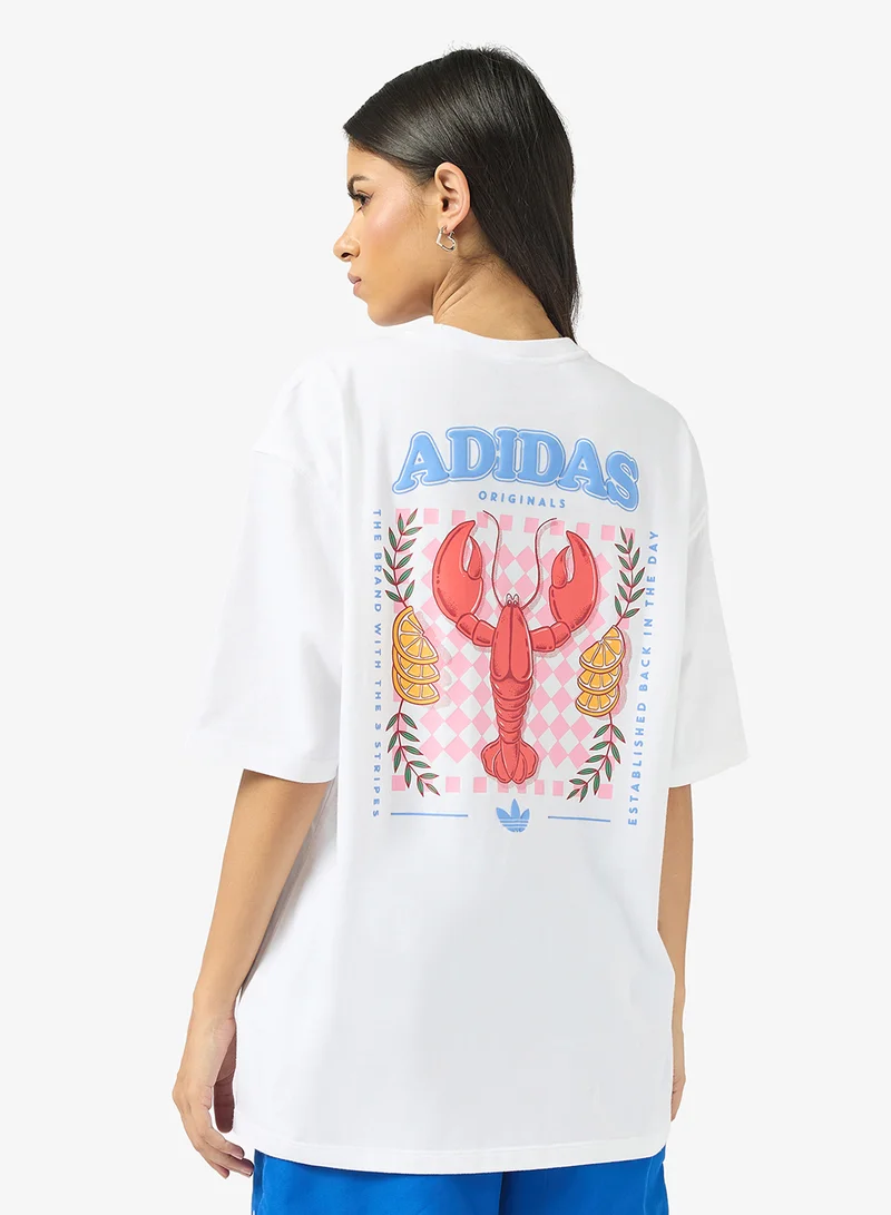 اديداس اوريجينالز Lobster Graphic T-Shirt
