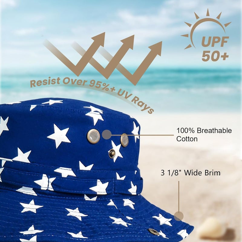 Phaiy Bucket Hat Wide Brim UV Protection Sun Hat Boonie Hats Fishing Hiking Safari Outdoor Hats for Men and Women - Image 2