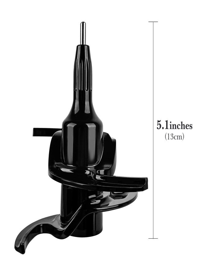 Linkidea Cross Blade Replacement, Compatible with Ninja BN601, BL770, BN801, 64oz Food Processor Parts & Accessories (Black) - Image 2