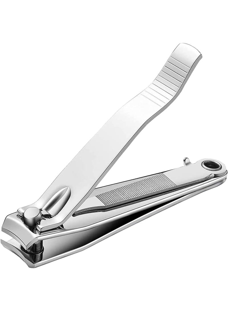 Red Blossom Professional Heavy-Duty Stainless Steel Nail Clippers – Precision Clippers for Men, Women & Kids | Manicure & Pedicure Tool (Silver)  - Image 1