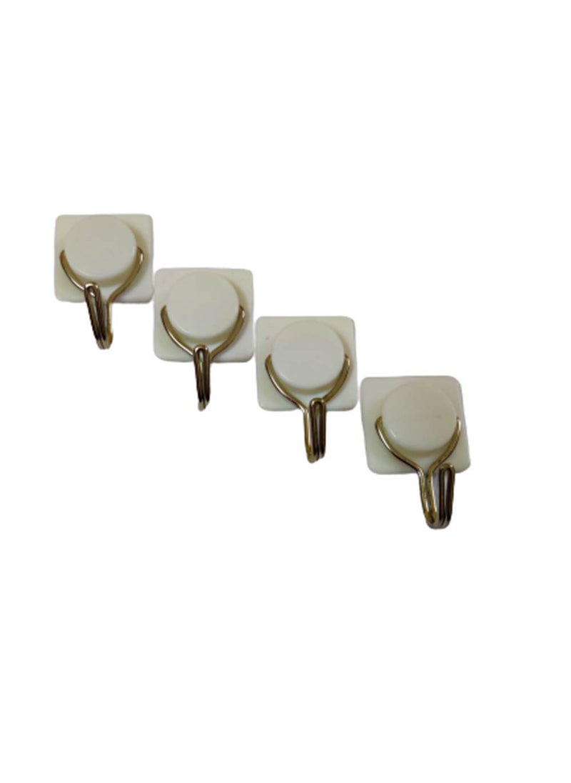 DMS RETAIL DMS RETAIL Multipurpose Self Adhesive Wall Hooks Load Capacity Upto 1 Kg 8  - Image 1