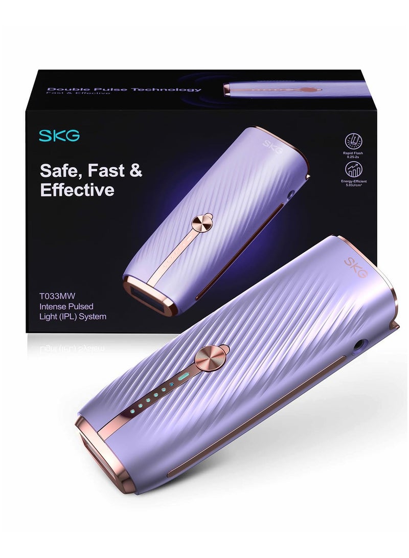 SKG Laser Hair Removal Device, Dual-Pulse Technology - Image 1