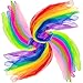 AIVIAI Dance Scarves 12 Colors 24 PCS Juggling Scarves for Kids Play Dancing Music Scarfs Colorful Silk Actives Scarves for Toddlers Children Movement - Image 3