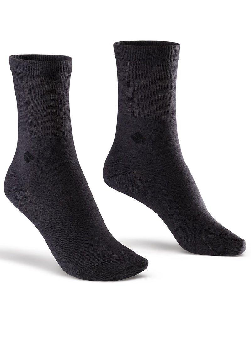 bonnysilver Diabetic Crew Women Silver Socks - Full Protection - Image 1