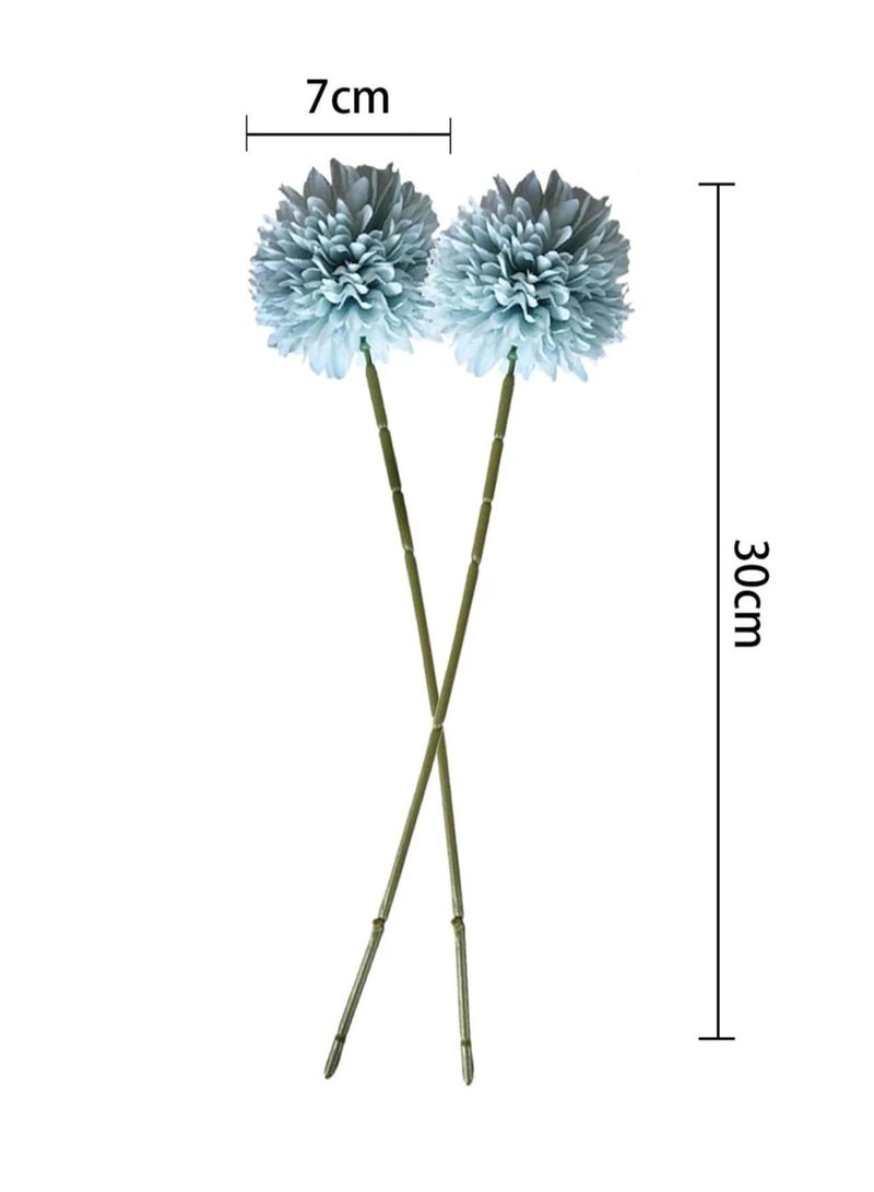 Kutis 7-Piece Artificial Hydrangea Flower Home Decoration Flower  - Image 3
