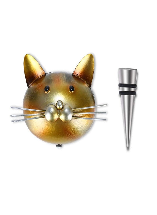 TOOARTS Cat Wine Bottle Stopper Metal Beverage Bottle Plugs Best Gift Accessories for Cat Lovers - Image 5