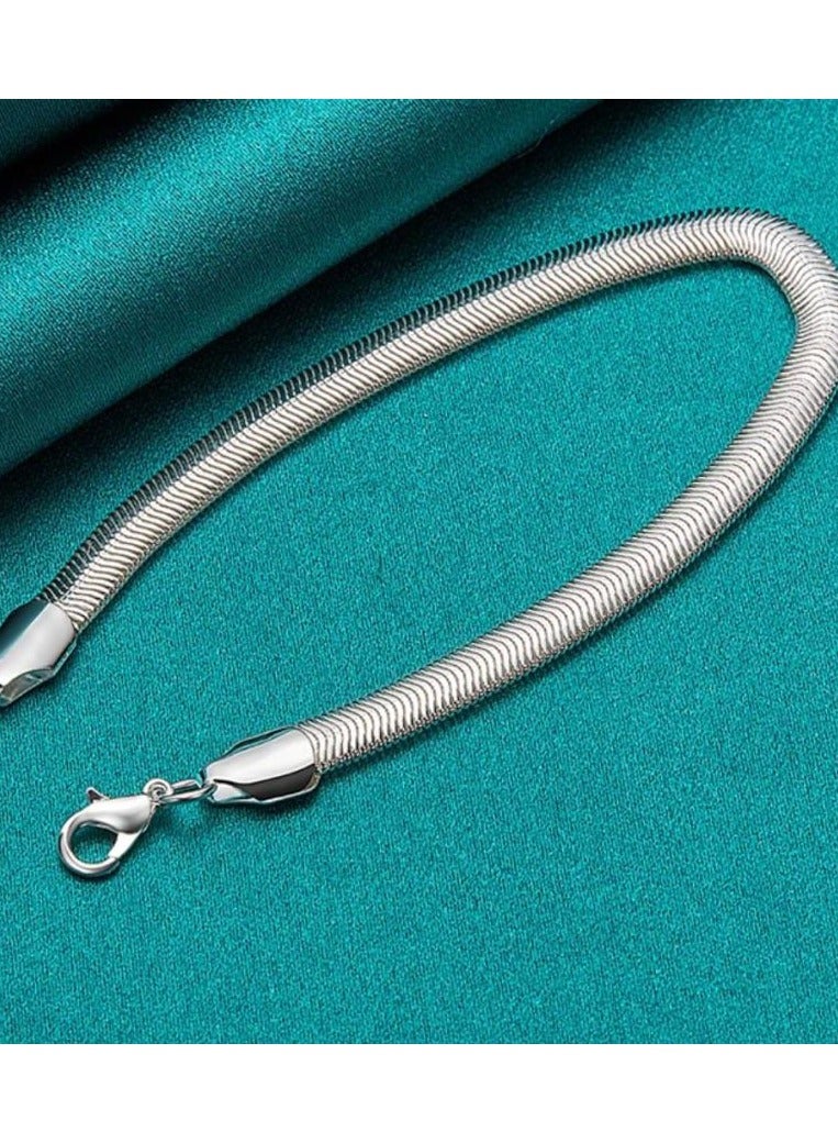 OtherMax Men's stainless steel snake bracelet - Image 2