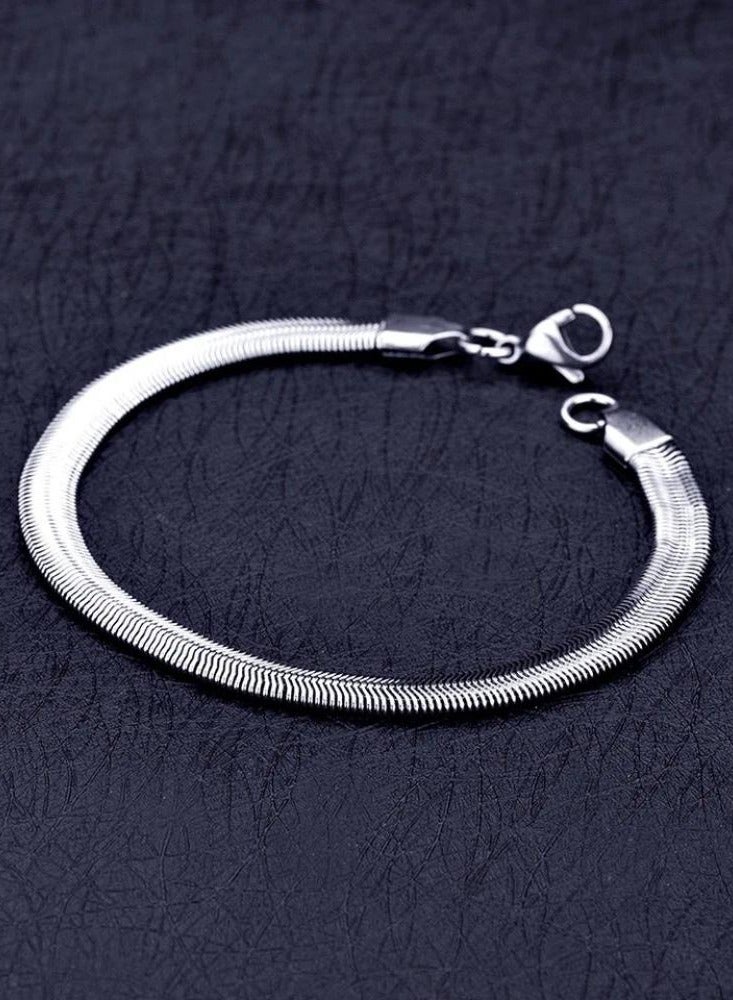OtherMax Men's stainless steel snake bracelet - Image 3
