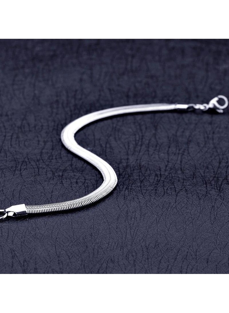 OtherMax Men's stainless steel snake bracelet - Image 4