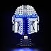 VONADO LED Light Kit Compatible with Lego The Mandalorian Helmet 75328 Lights Only No Models Creative Lighting Set Accessories Compatible with Lego 75328 Building Set - Image 2