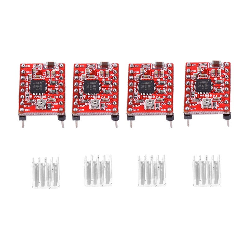 CNC Shield Expansion Board: 4 Shaft Support, Removable A4988/DRV8825 Driver Compatible - GRBL 0.8 Open-source Firmware, G Code Signal Conversion for 3D Printers, Engravers - Image 1
