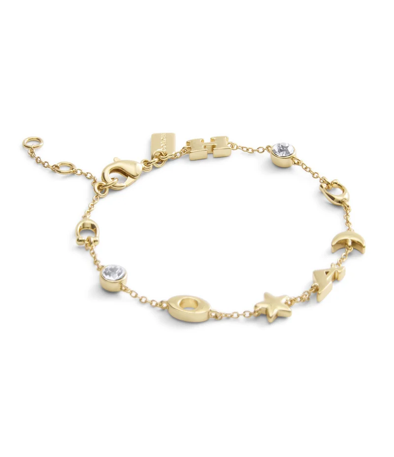 COACH Signature Celestial Link Boxed Bracelet