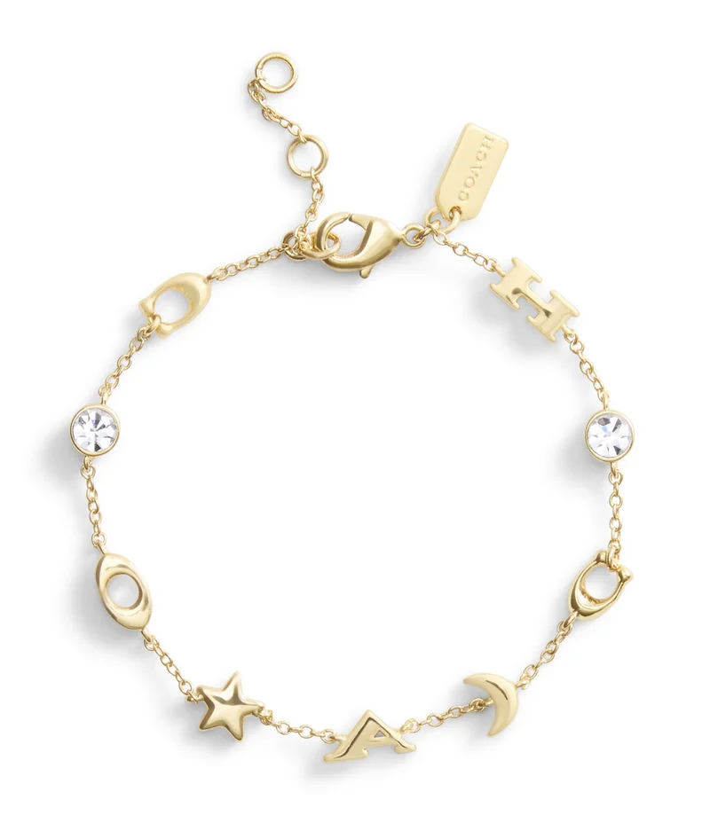 COACH Signature Celestial Link Boxed Bracelet