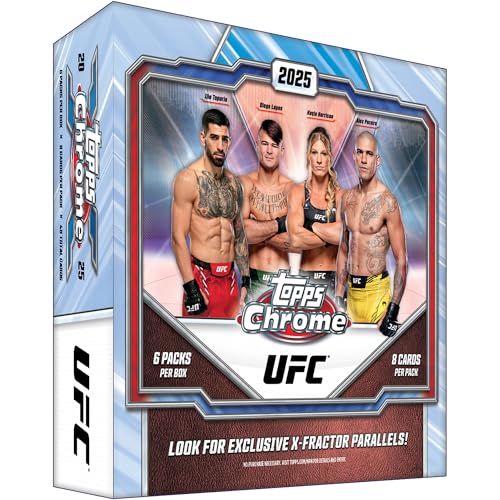 Topps 2025 Topps Chrome UFC - Factory Sealed - Mega Box - Image 1