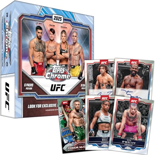 Topps 2025 Topps Chrome UFC - Factory Sealed - Mega Box - Image 2