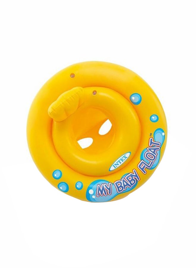INTEX My Baby Float - Yellow/Blue 67cm - Image 1