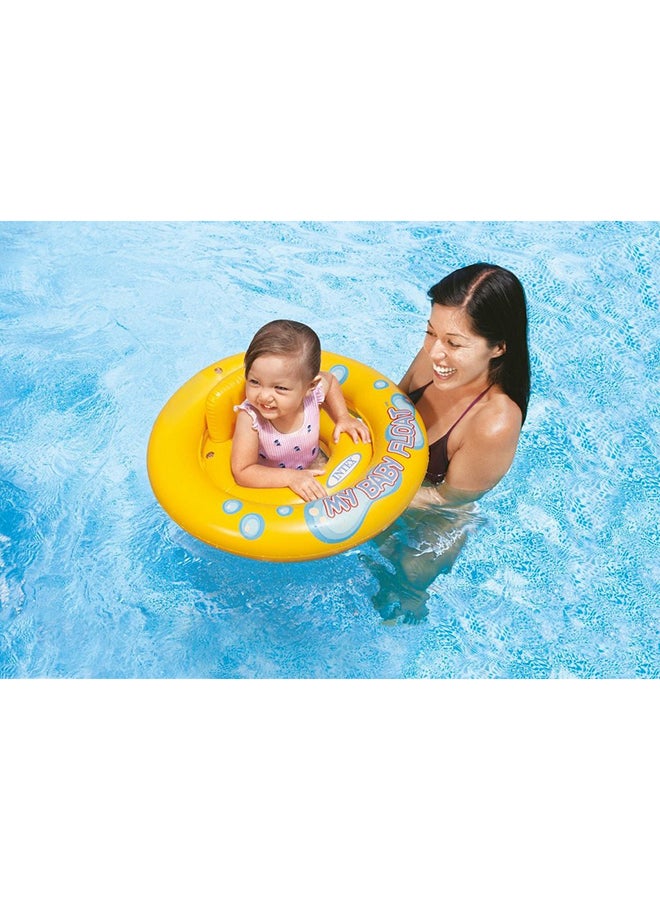 INTEX My Baby Float - Yellow/Blue 67cm - Image 3