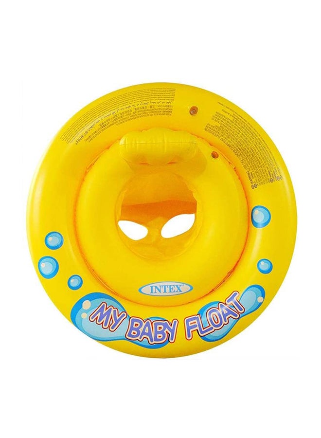 INTEX My Baby Float - Yellow/Blue 67cm - Image 2