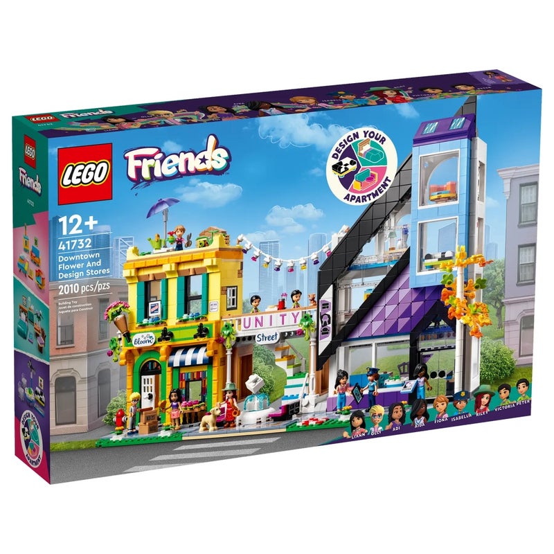 LEGO - Friends Downtown Flower and Design Stores 2010 Pieces - 41732 - Image 1