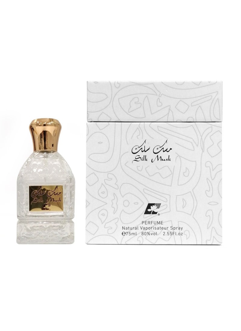 ALKHURAIJI - Perfume Spray Musk Silk 75ml - Image 1