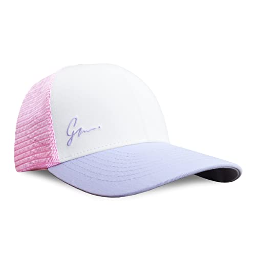Grace Folly Beach Trucker Hats for Women- Snapback Baseball Cap for Summer (Classic Pink & Lilac) - Image 1