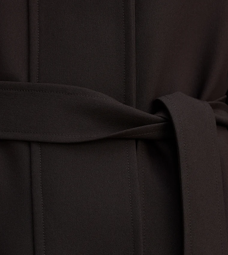 فورايفر نيو Florence Funnel Neck Trench