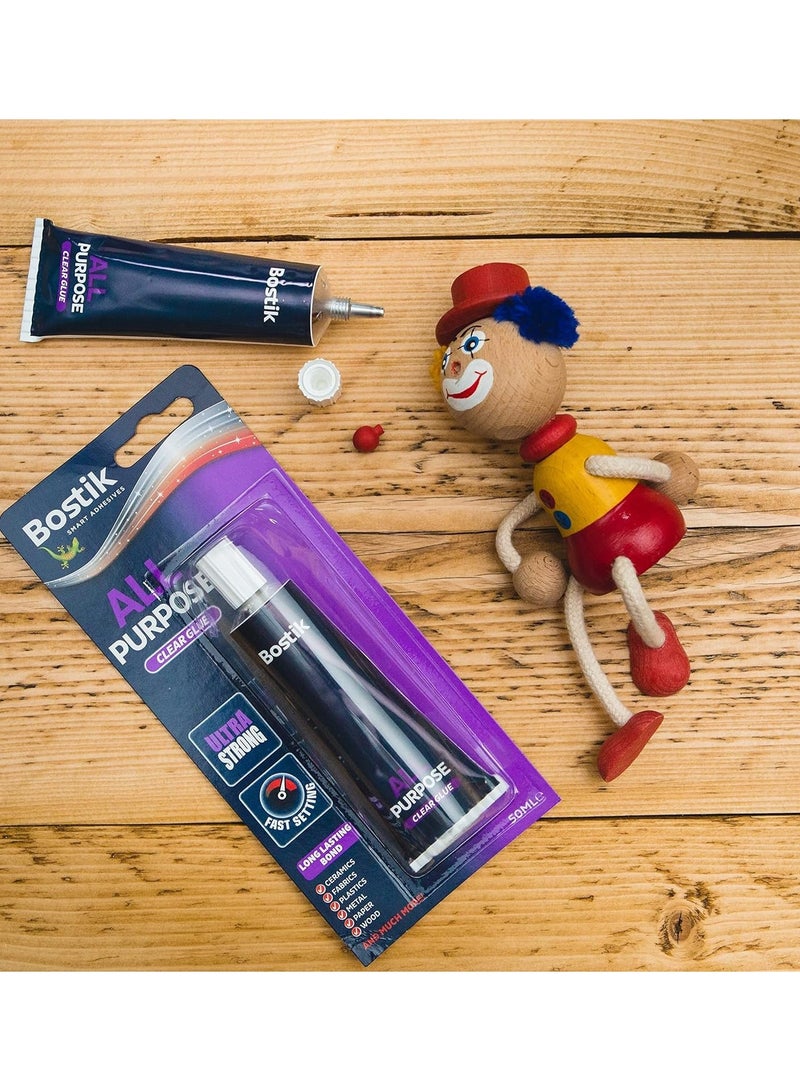 Bostik غراء شفاف متعدد الاستخدامات 50 مل - Image 2