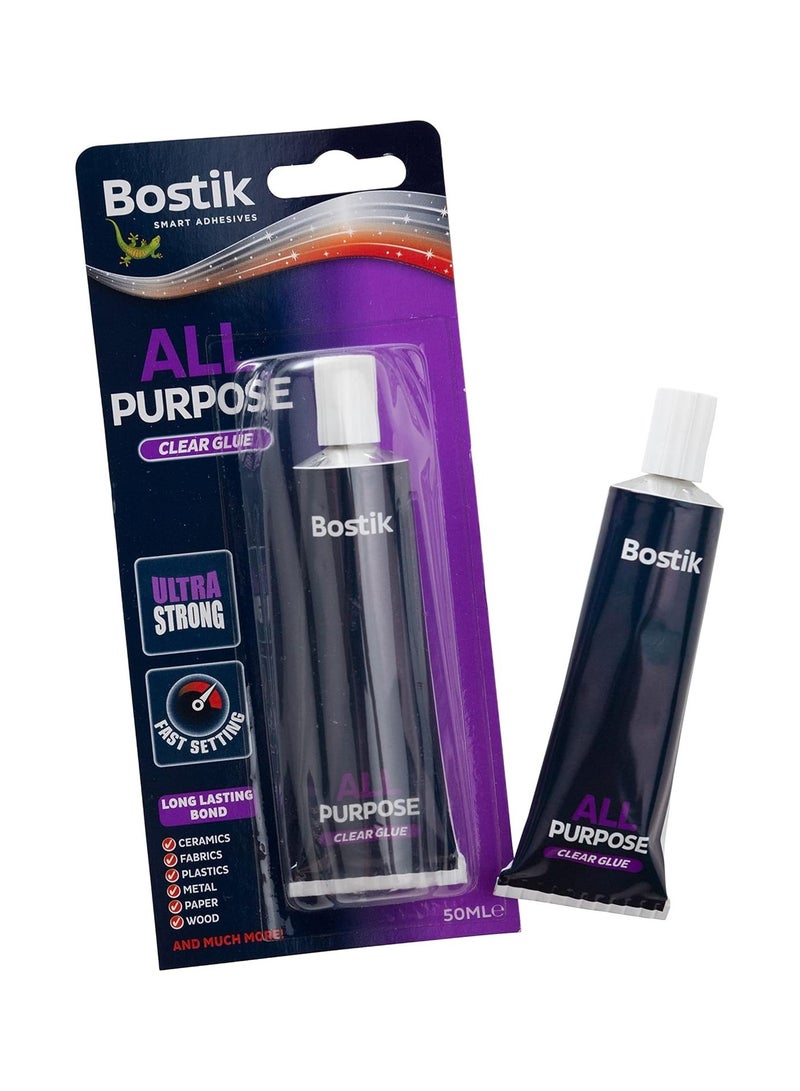 Bostik غراء شفاف متعدد الاستخدامات 50 مل - Image 3