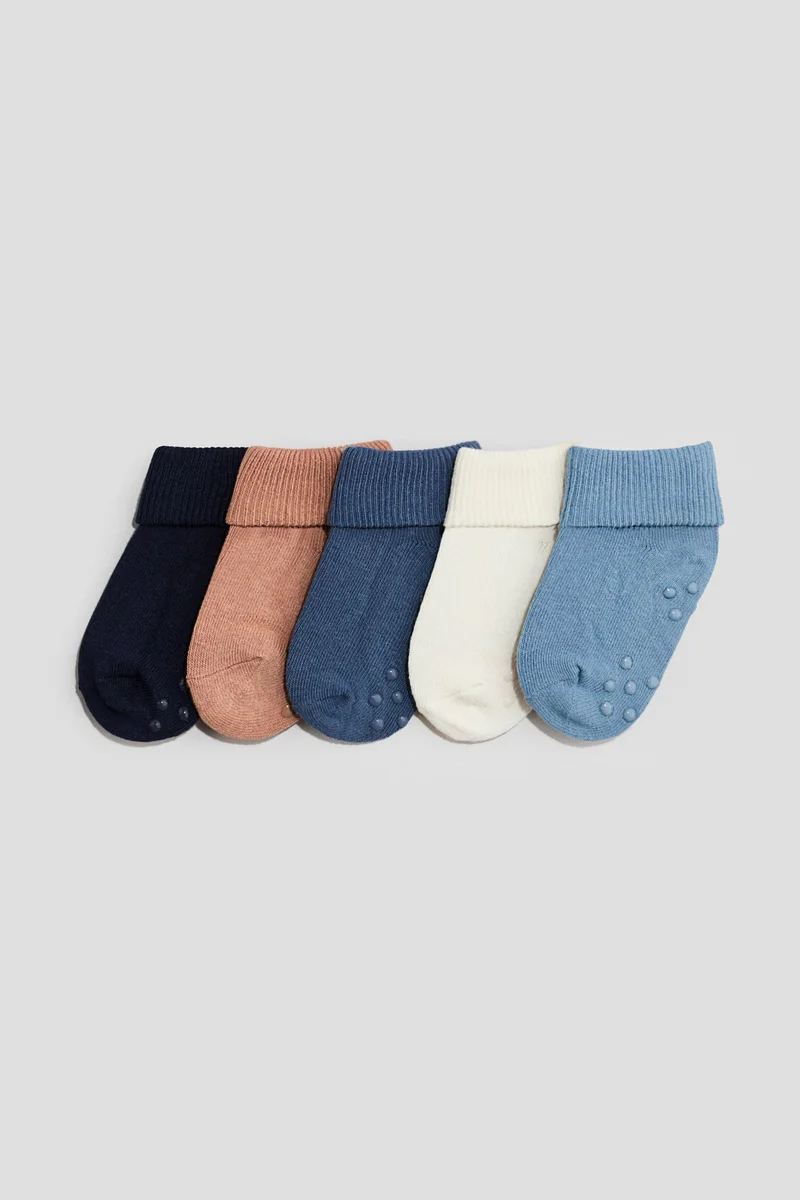 H&M 5-pack anti-slip socks