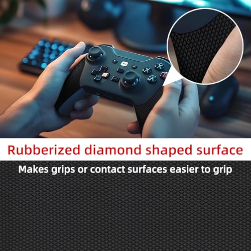 WELSTIK Rubber Grip Tape, Ultra Strong Waterproof Anti Slip Tape with Textured Adhesive for DIY Tools & Gadgets (Black, 2In x 16.4Ft) - Image 4