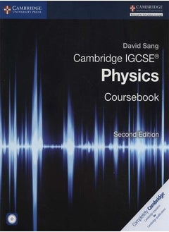 Cambridge IGCSE Physics Coursebook with CD-ROM by David Sang - Hardcover [Paperback] Sang, David
