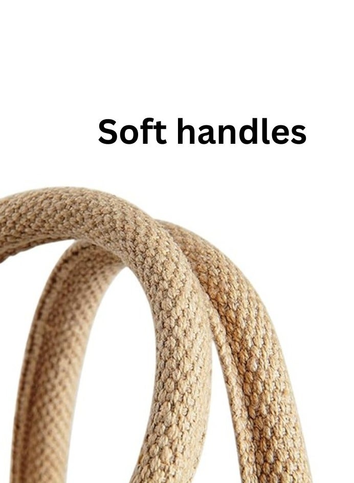 Pearl Coast Dubai Souvenir Jute Bag – EcoChic Tote Bags | Pack of 6 | Durable, Stylish & Reusable - Image 4