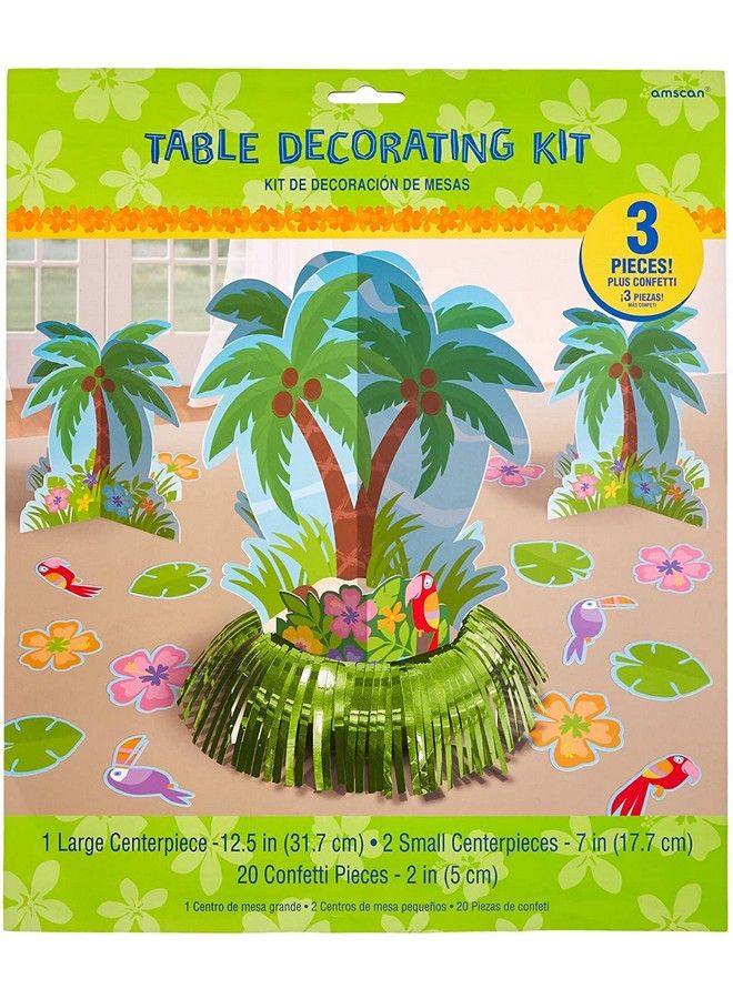Amscan Palm Tree Table Decorating Kit Assorted Sizes Multicolor - Image 5